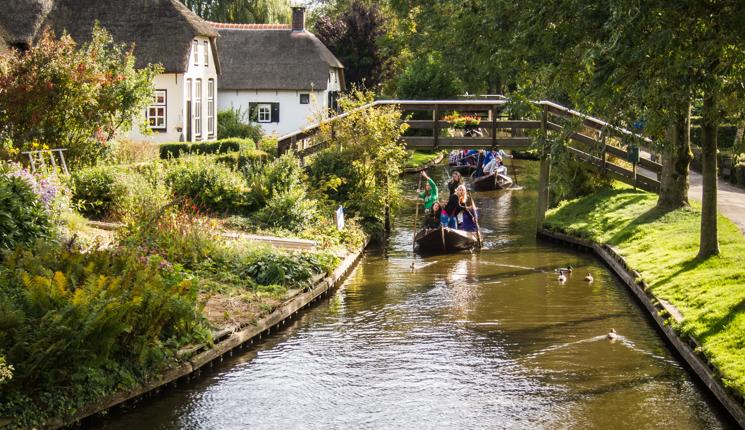 Giethoorn: de leukste terrassen aan het water