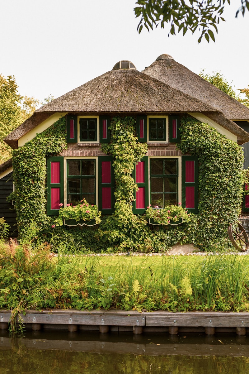 Overnachten in een vakantiehuis in Giethoorn